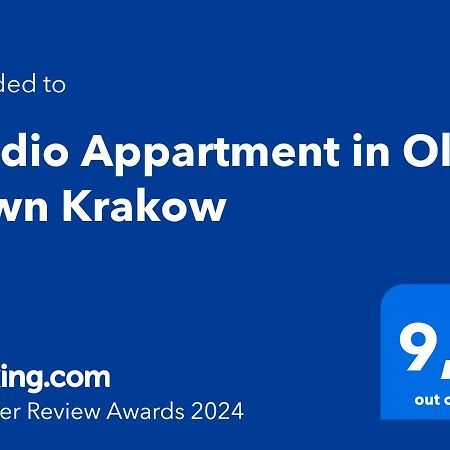 Studio Appartment In Old Town Краков Экстерьер фото
